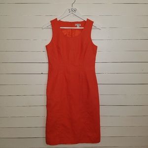 Chadwick’s Classics orange linen dress